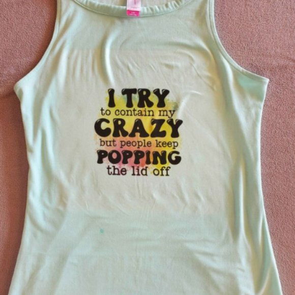 Women's Tank Top with Graphics - Picture 1 of 4